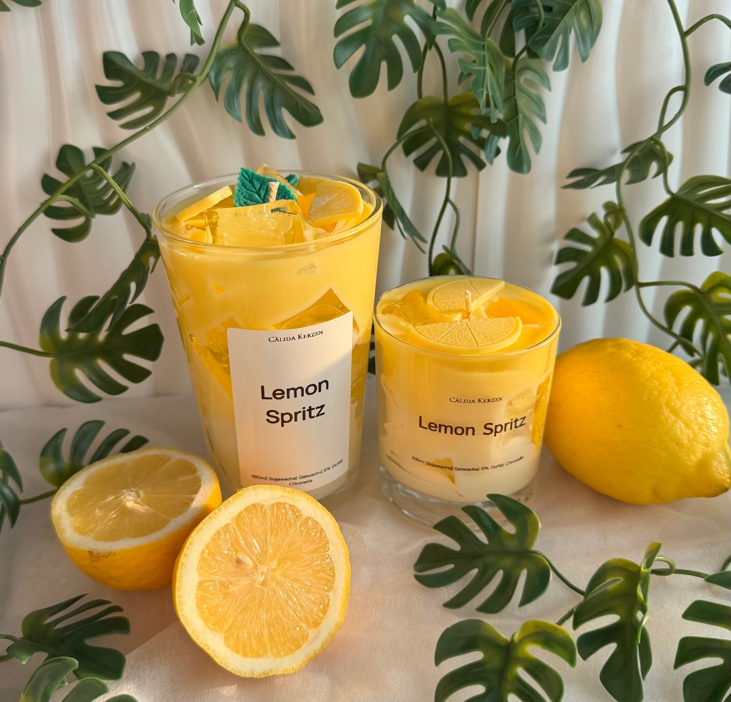 Lemon Spritz- Getränkeduftkerze