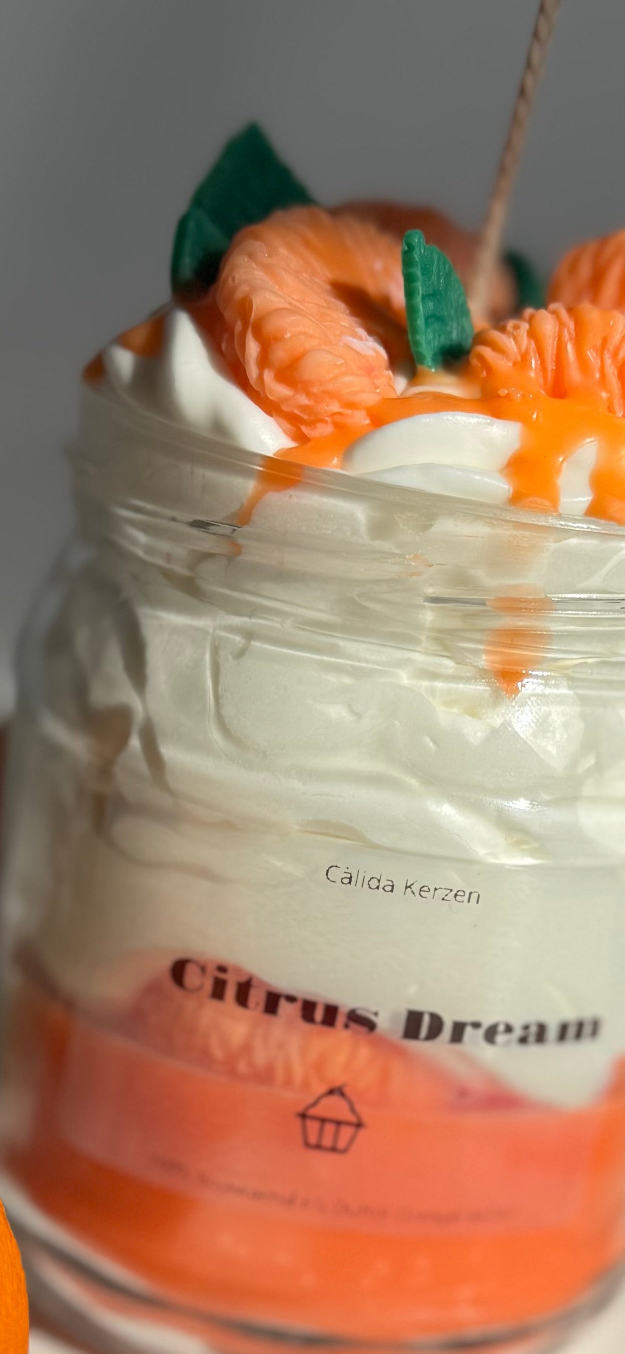 Citrus Dream- Dessertkerze