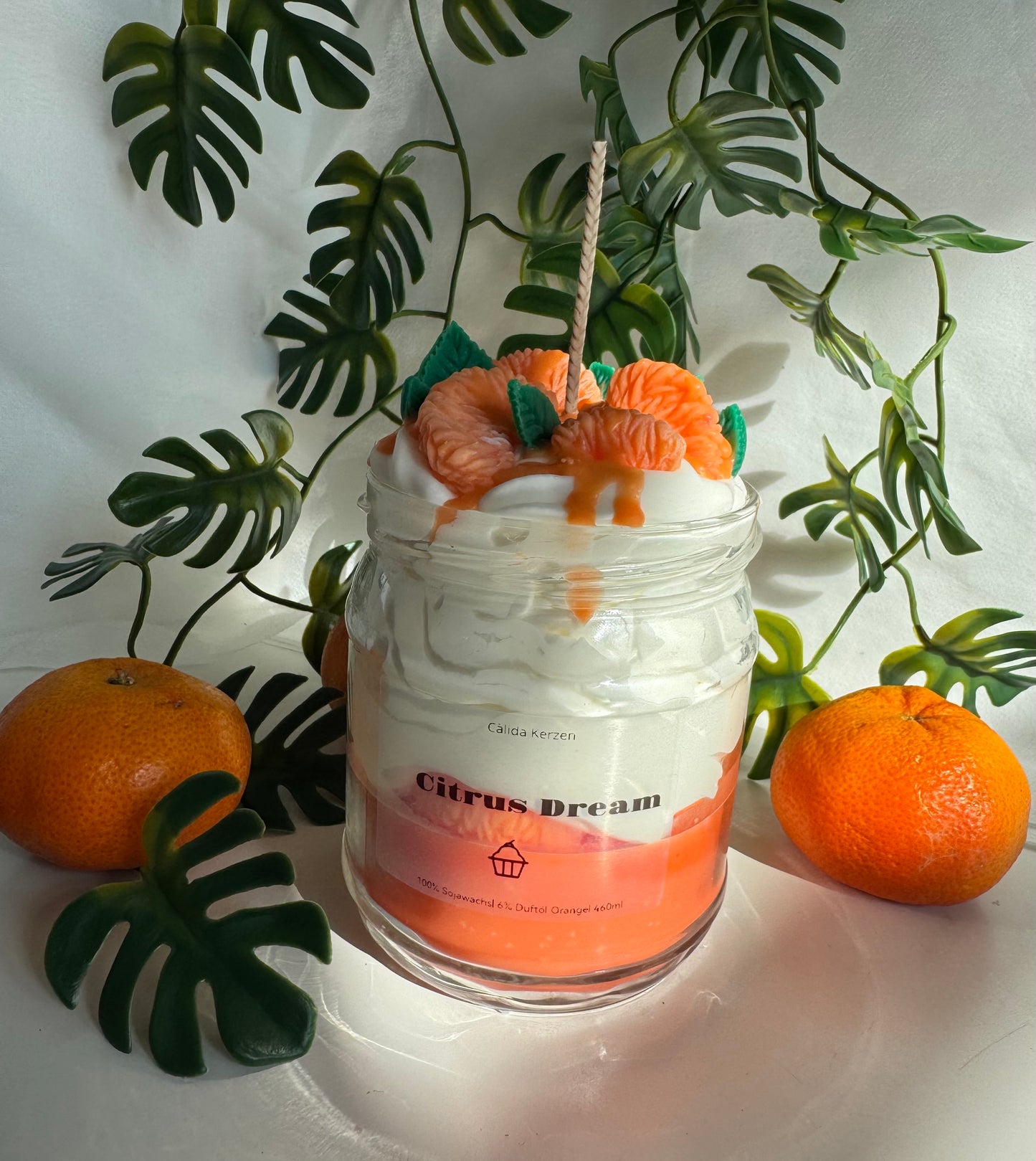 Citrus Dream- Dessertkerze