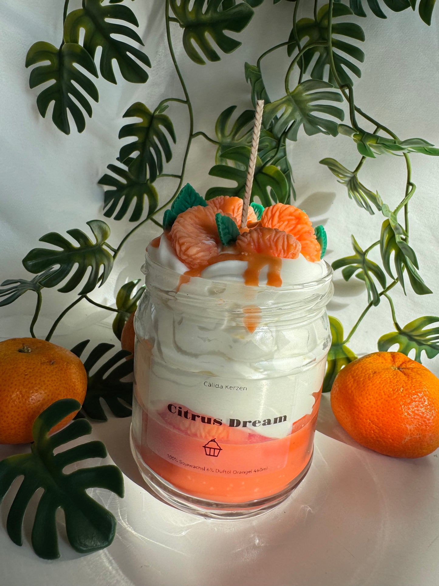 Citrus Dream- Dessertkerze