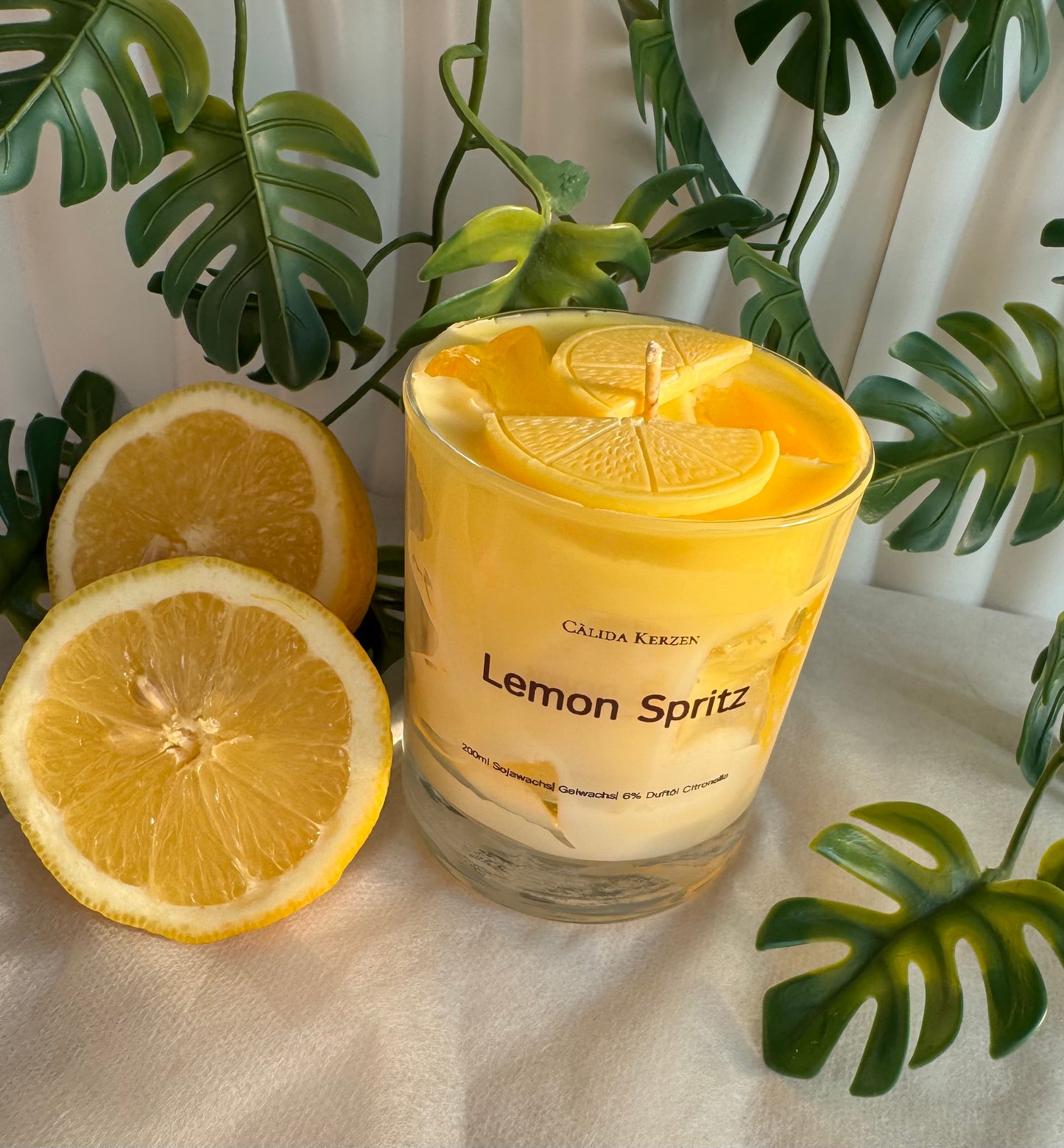 Lemon Spritz- Getränkeduftkerze