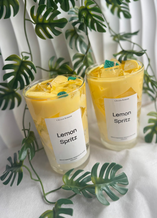 Lemon Spritz- Getränkekerze