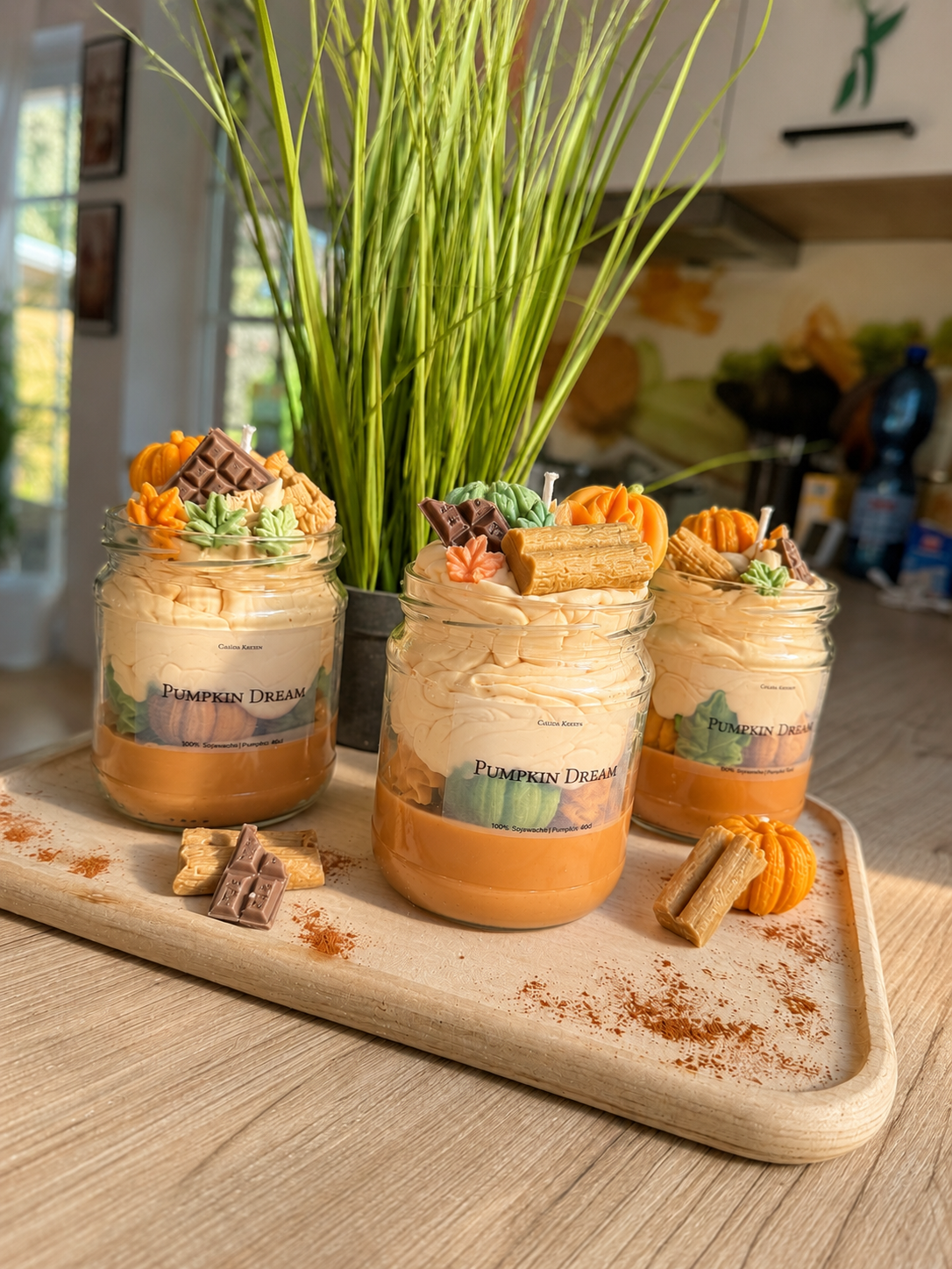 Pumpkin Dream Duftkerze | Herbstkerze mit Kürbisduft
