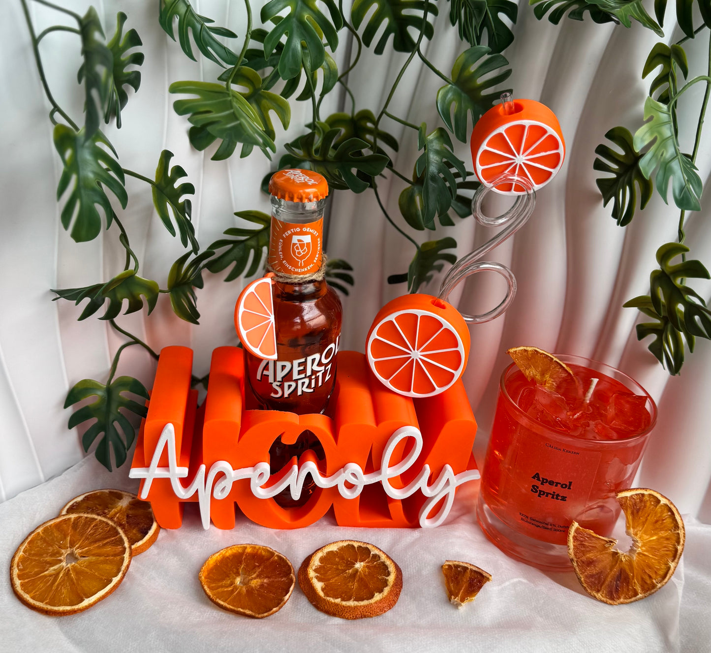 🧡 Holy Aperoly Set – Duftkerze & Deko-Highlight