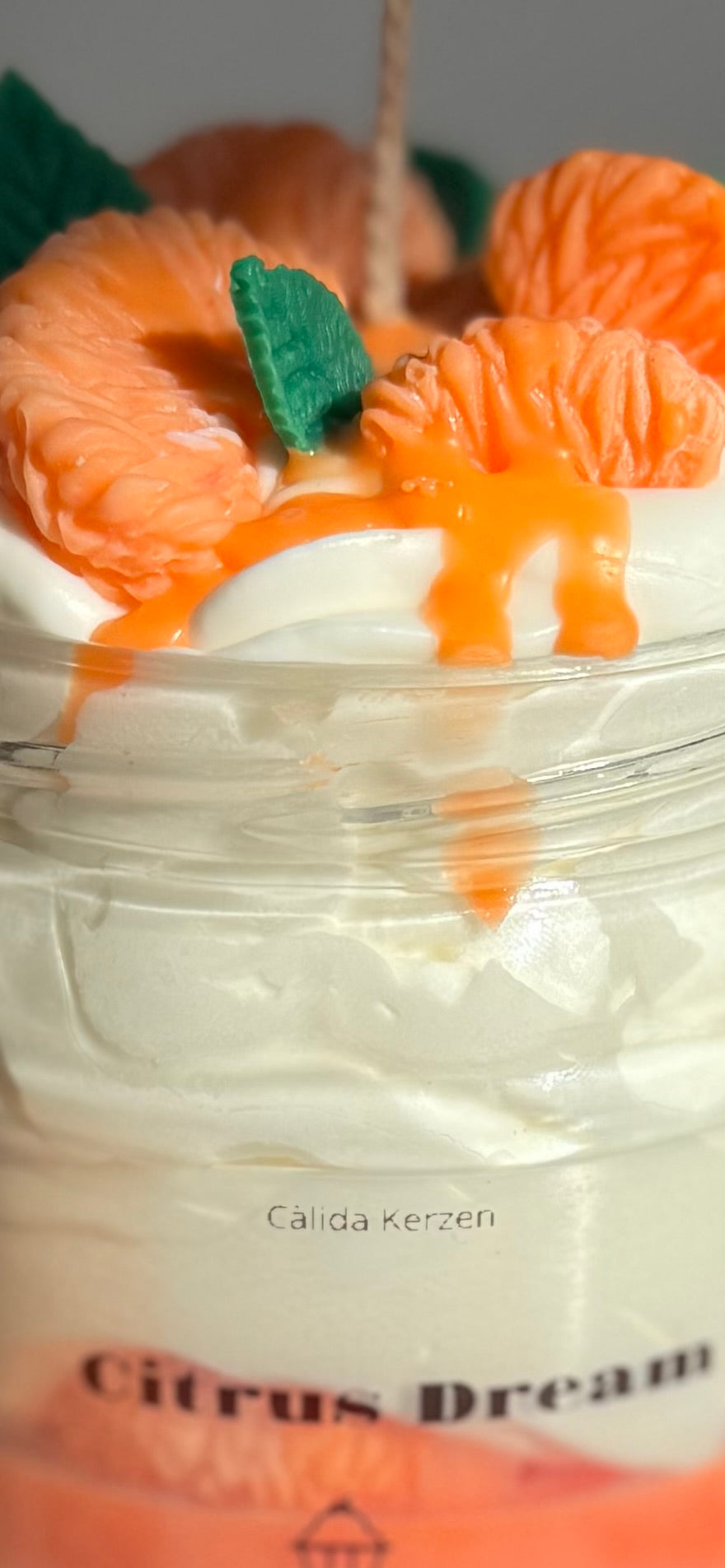Citrus Dream- Dessertkerze
