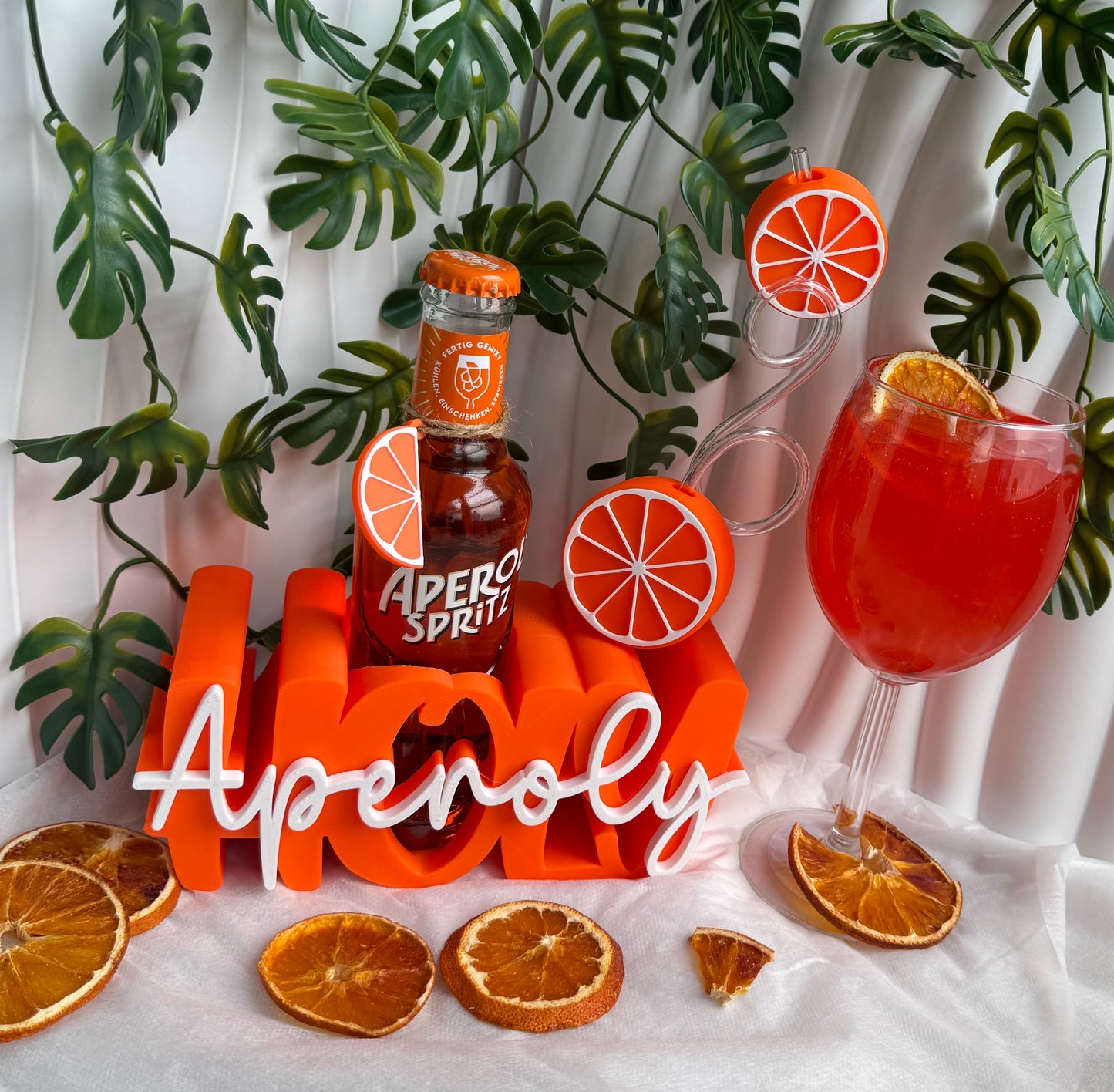 🧡 Holy Aperoly Set – Duftkerze & Deko-Highlight