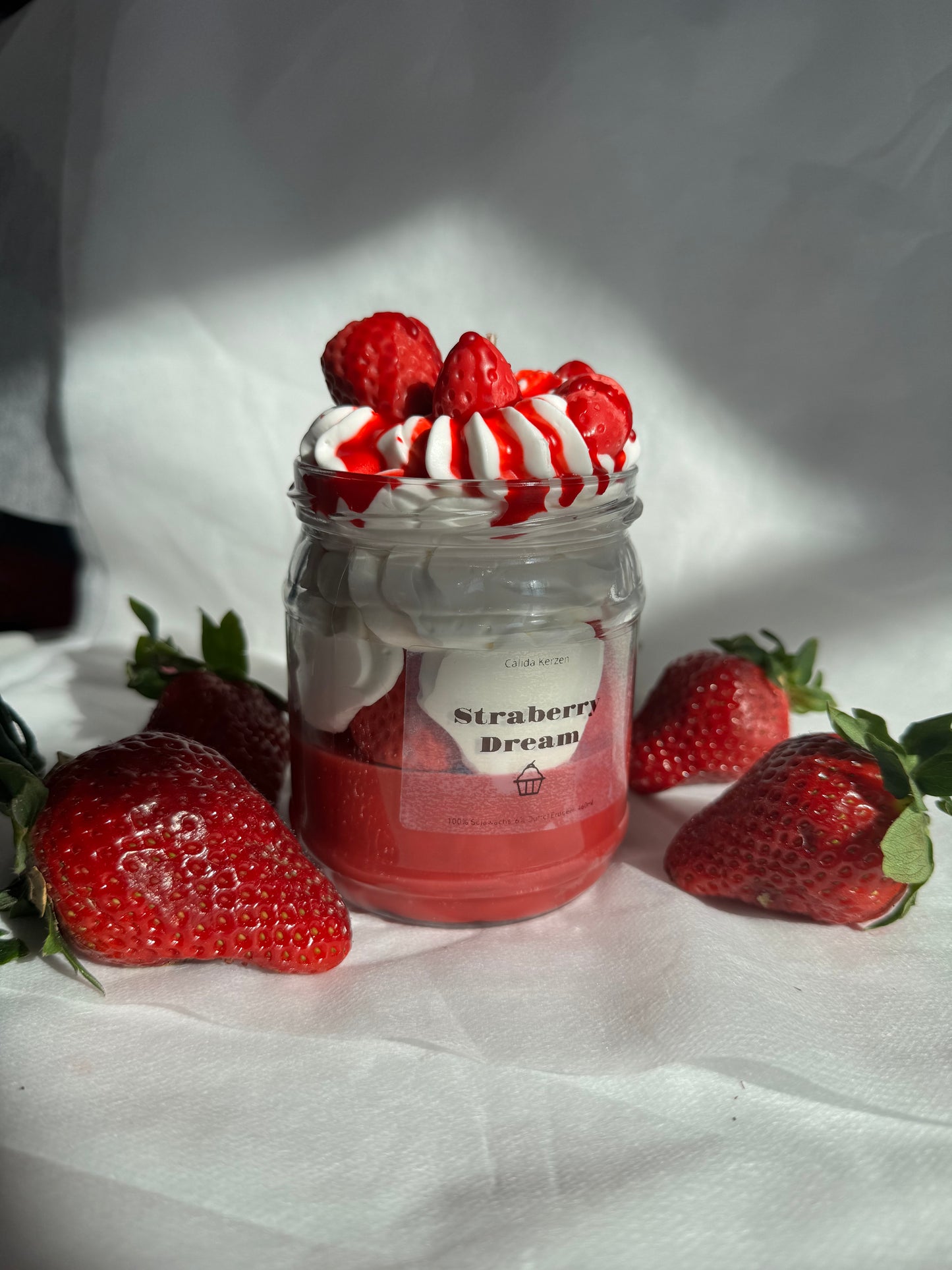 Stawberry Dream- Dessertkerze